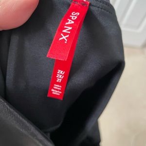 Spanx faux leather leggings size 2X